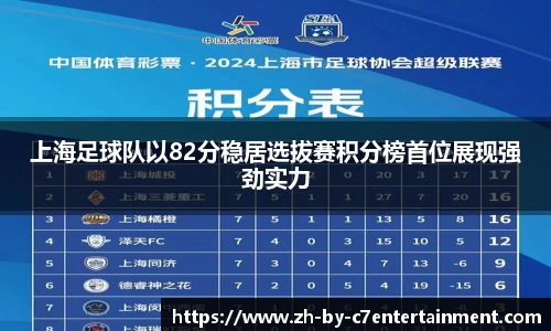 上海足球队以82分稳居选拔赛积分榜首位展现强劲实力